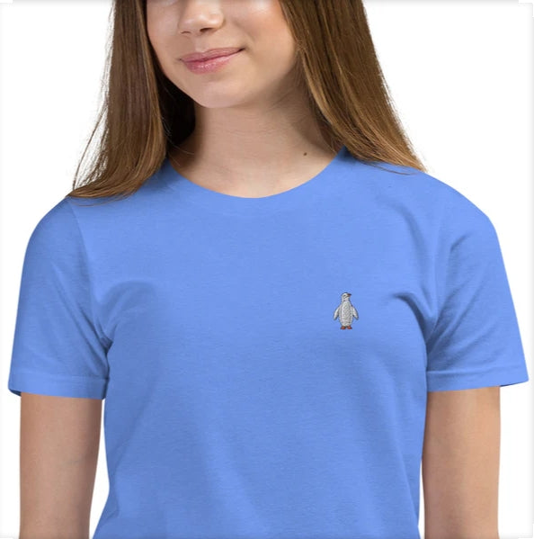 Penguin Youth Short Sleeve T-Shirt Embroidered