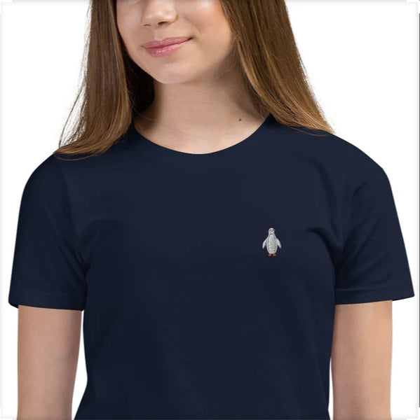 Penguin Youth Short Sleeve T-Shirt Embroidered