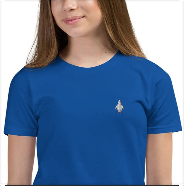 Penguin Youth Short Sleeve T-Shirt Embroidered
