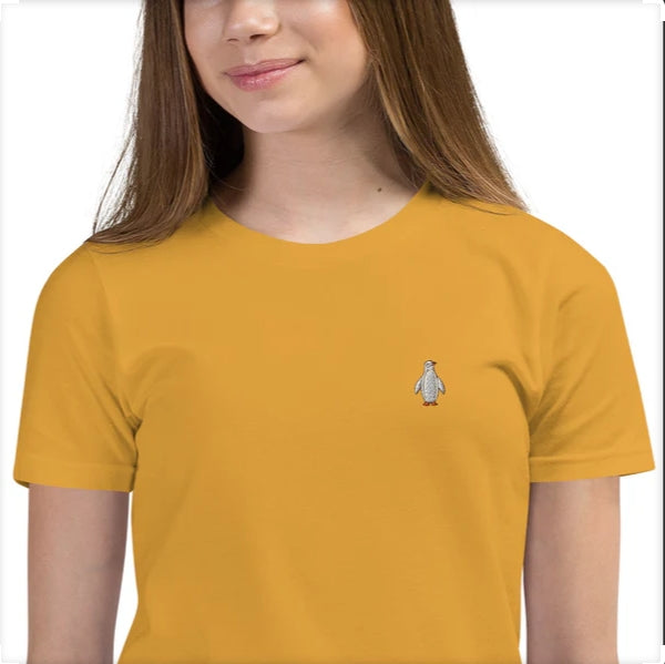Penguin Youth Short Sleeve T-Shirt Embroidered
