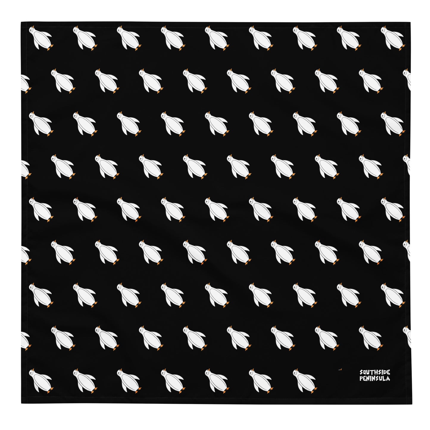 Penguin Bandana Black AOP