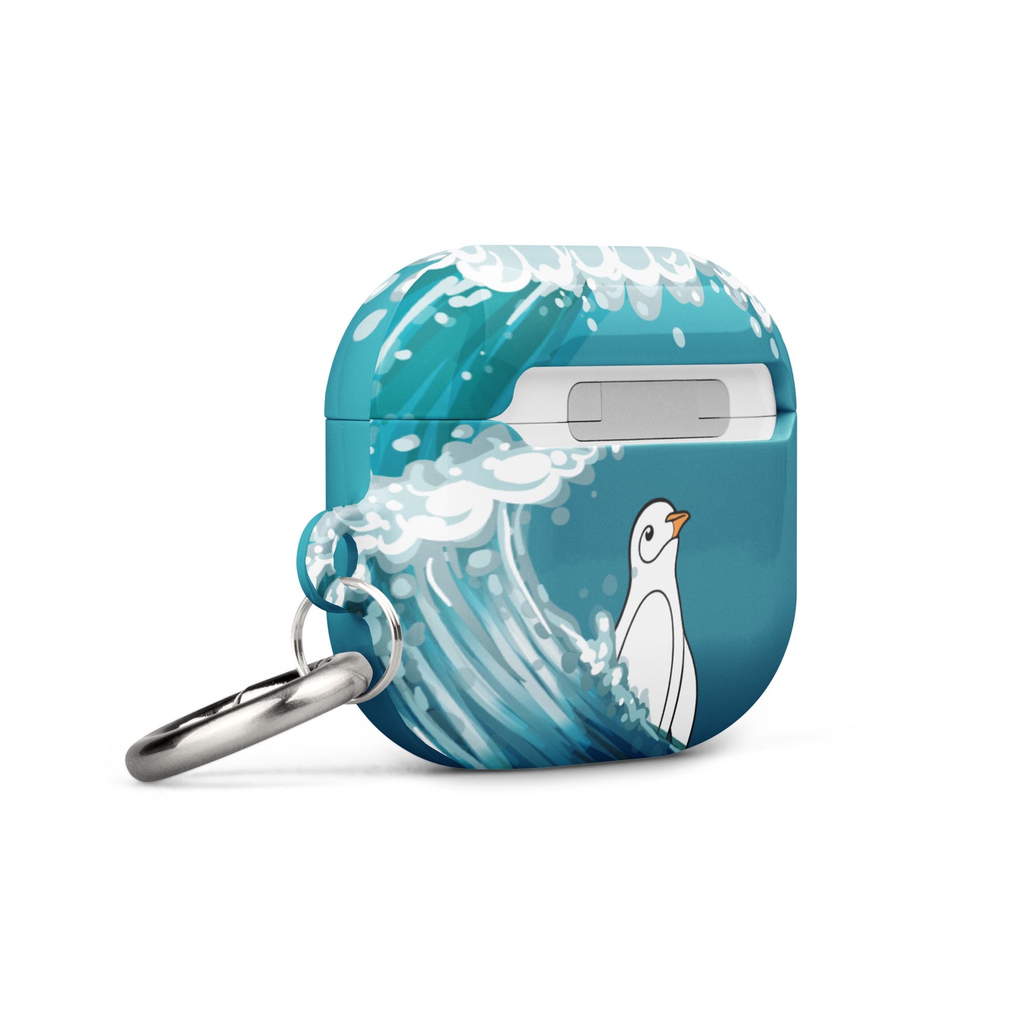 Penguin x Ocean Waves Premium Case for AirPods®