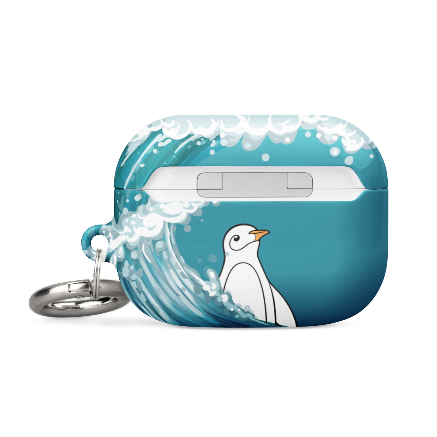 Penguin x Ocean Waves Premium Case for AirPods®