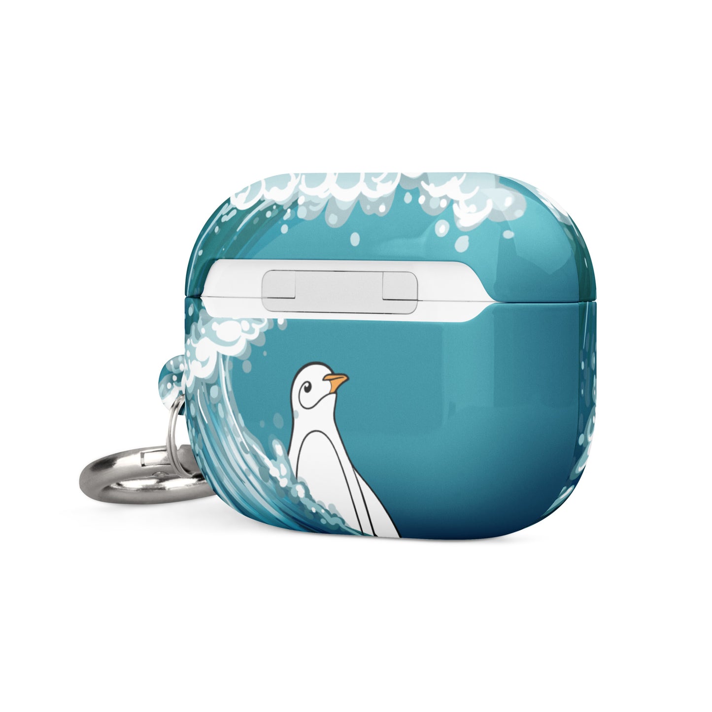 Penguin x Ocean Waves Premium Case for AirPods®