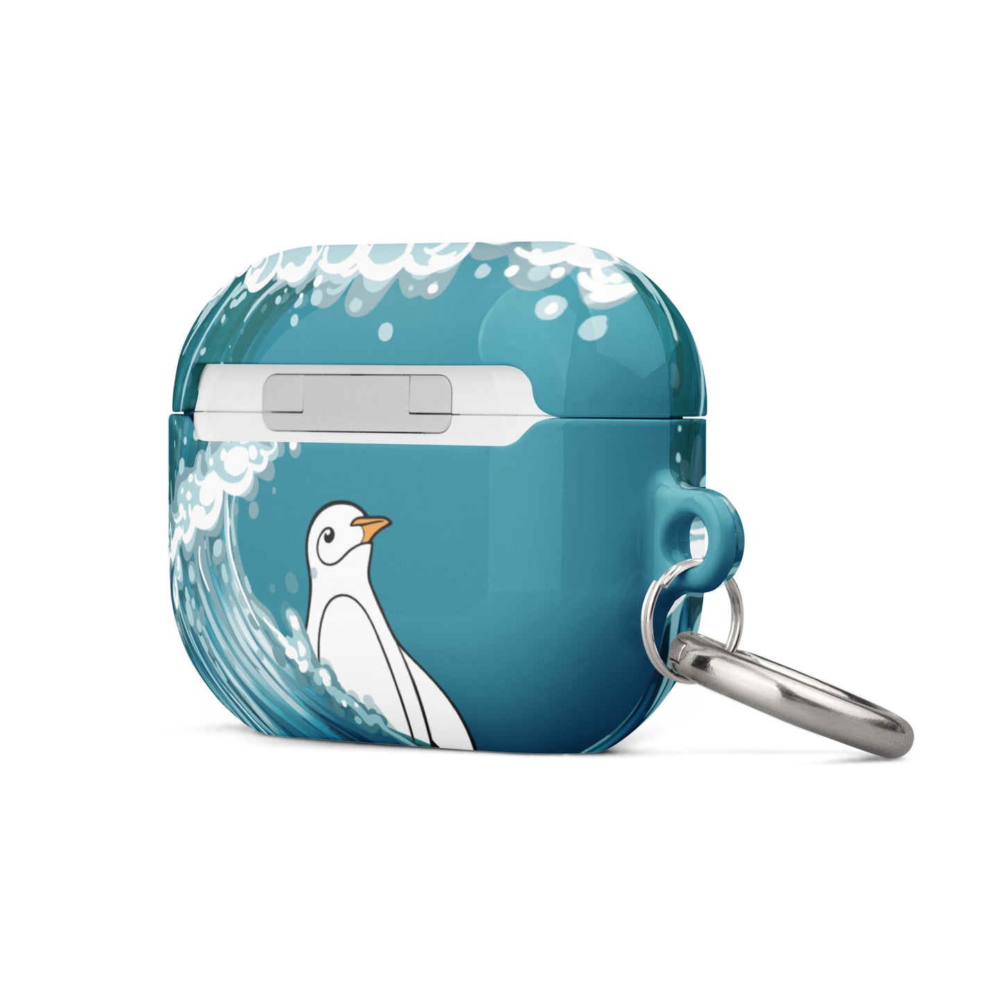 Penguin x Ocean Waves Premium Case for AirPods®