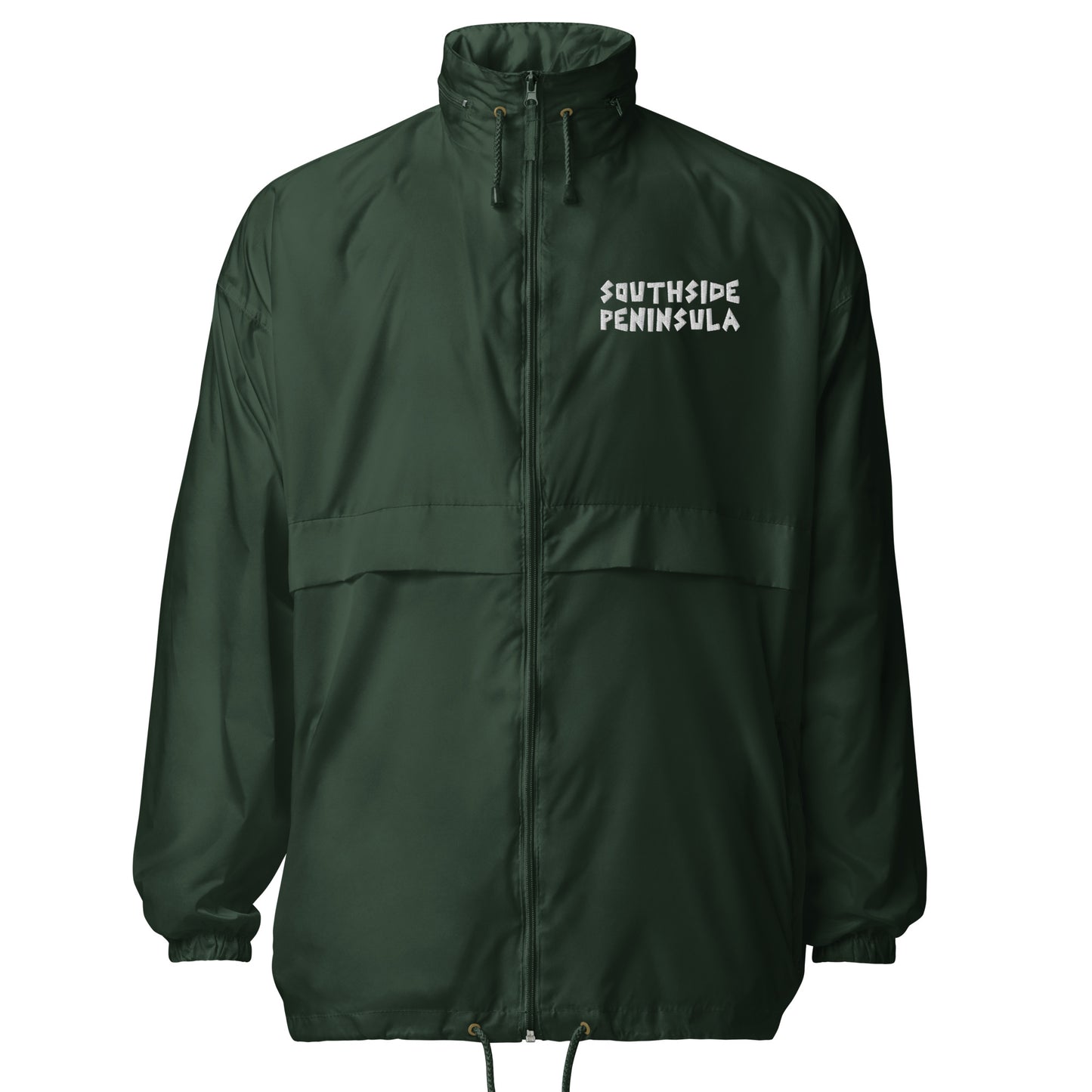 Southside Peninsula Unisex Packable Windbreaker Embroidered