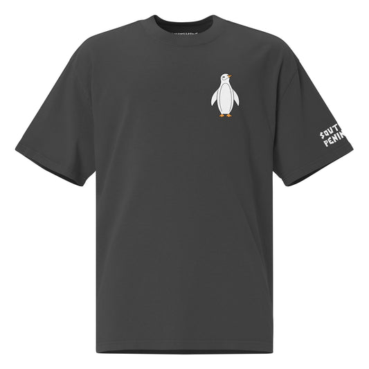 Penguin Unisex Oversized Faded T-Shirt DTF