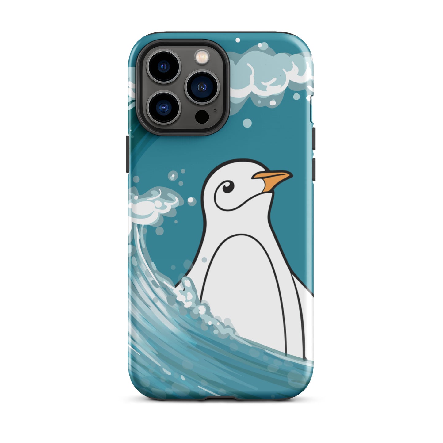 Penguin x Ocean Wave Tough Case for Apple iPhone®