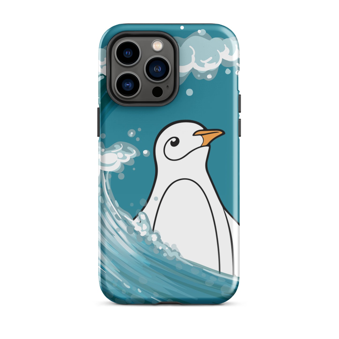 Penguin x Ocean Wave Tough Case for Apple iPhone®