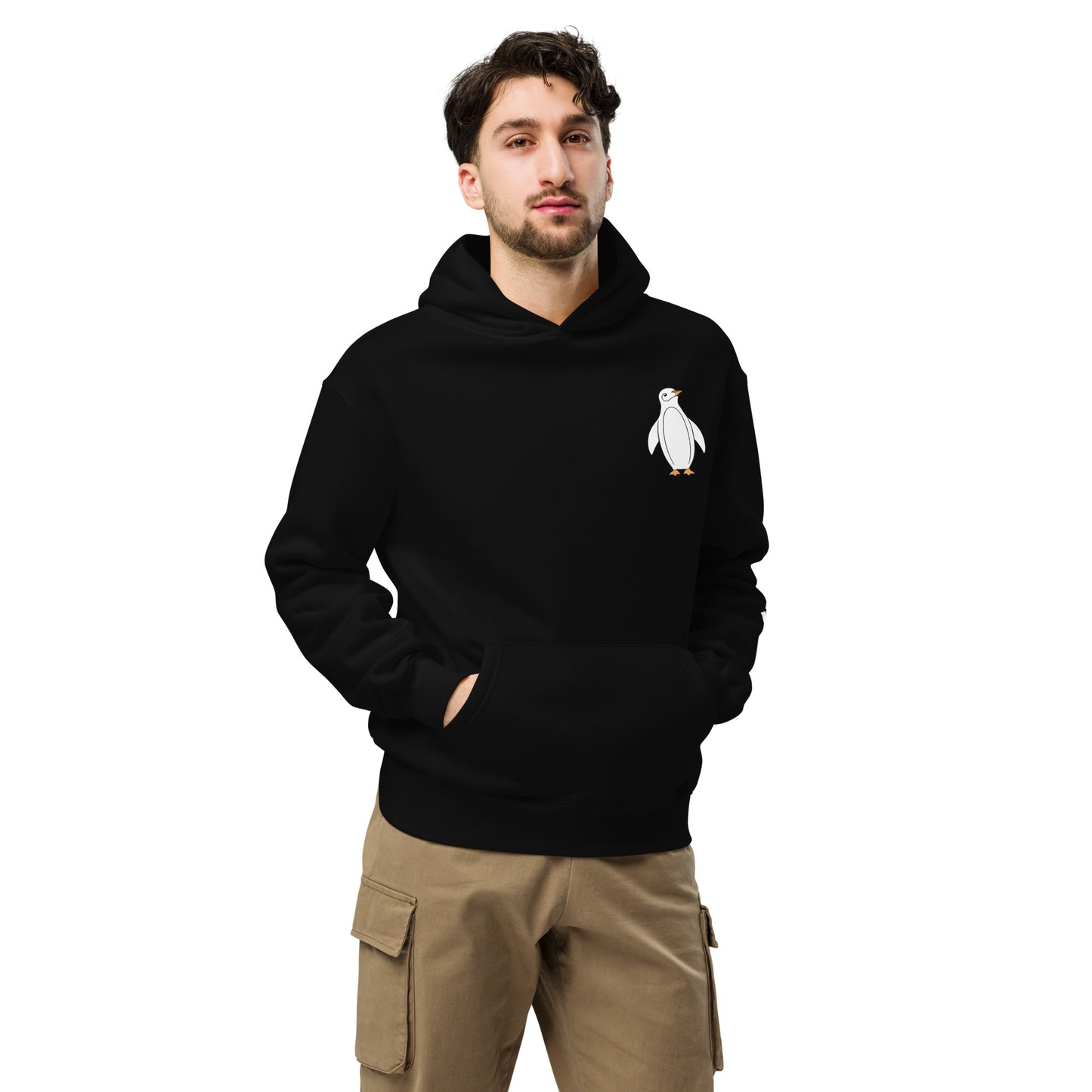 Penguin Unisex Oversized Hoodie DTF