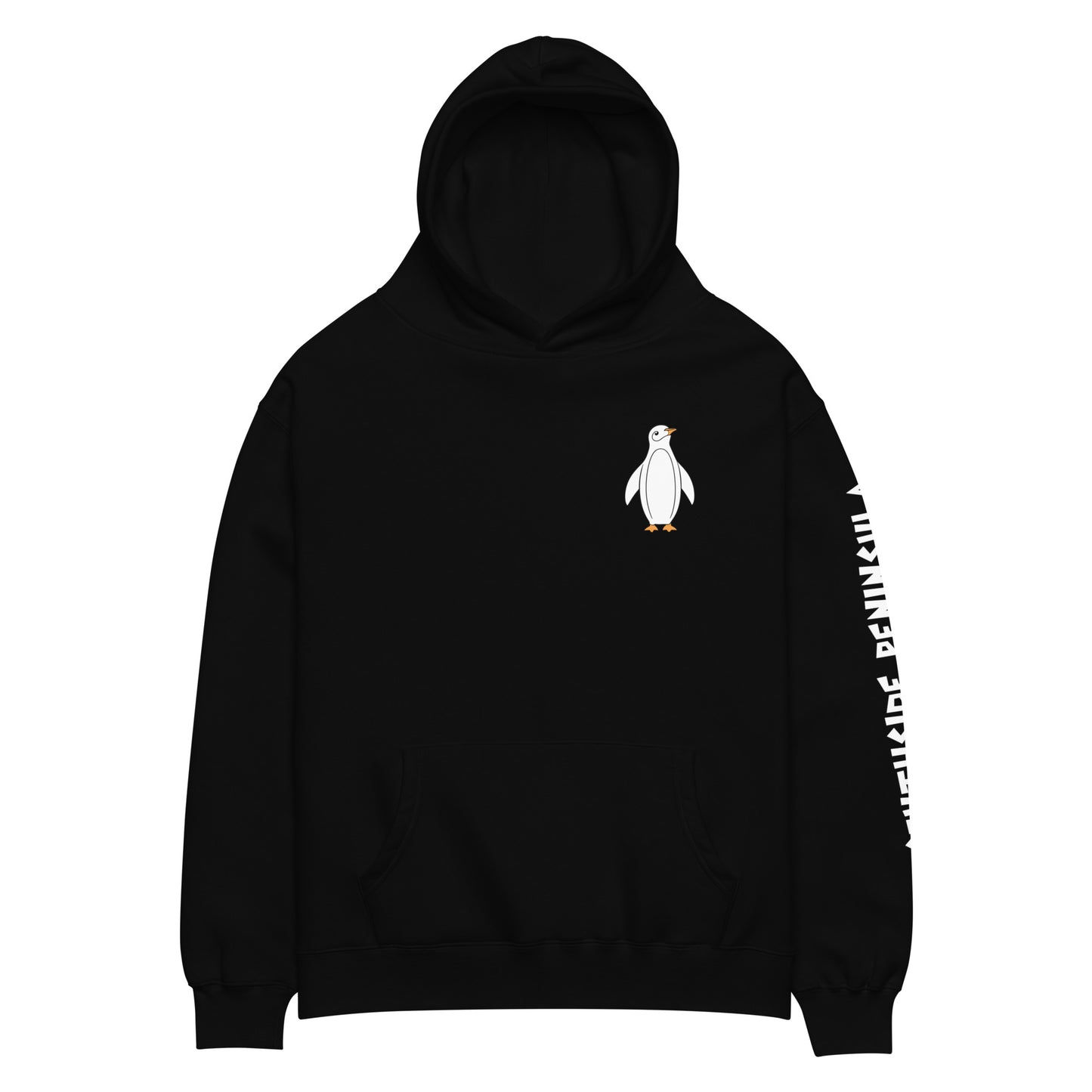 Penguin Unisex Oversized Hoodie DTF