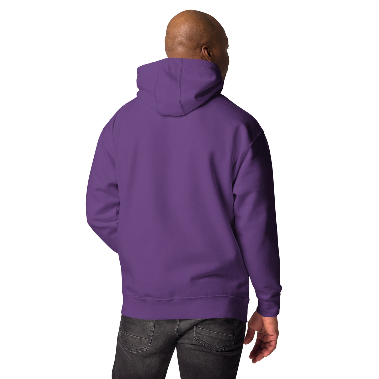 Tau Lambda x 5 Star Men's Premium Hoodie Purple/Purple/Gold DTG/Embroidered