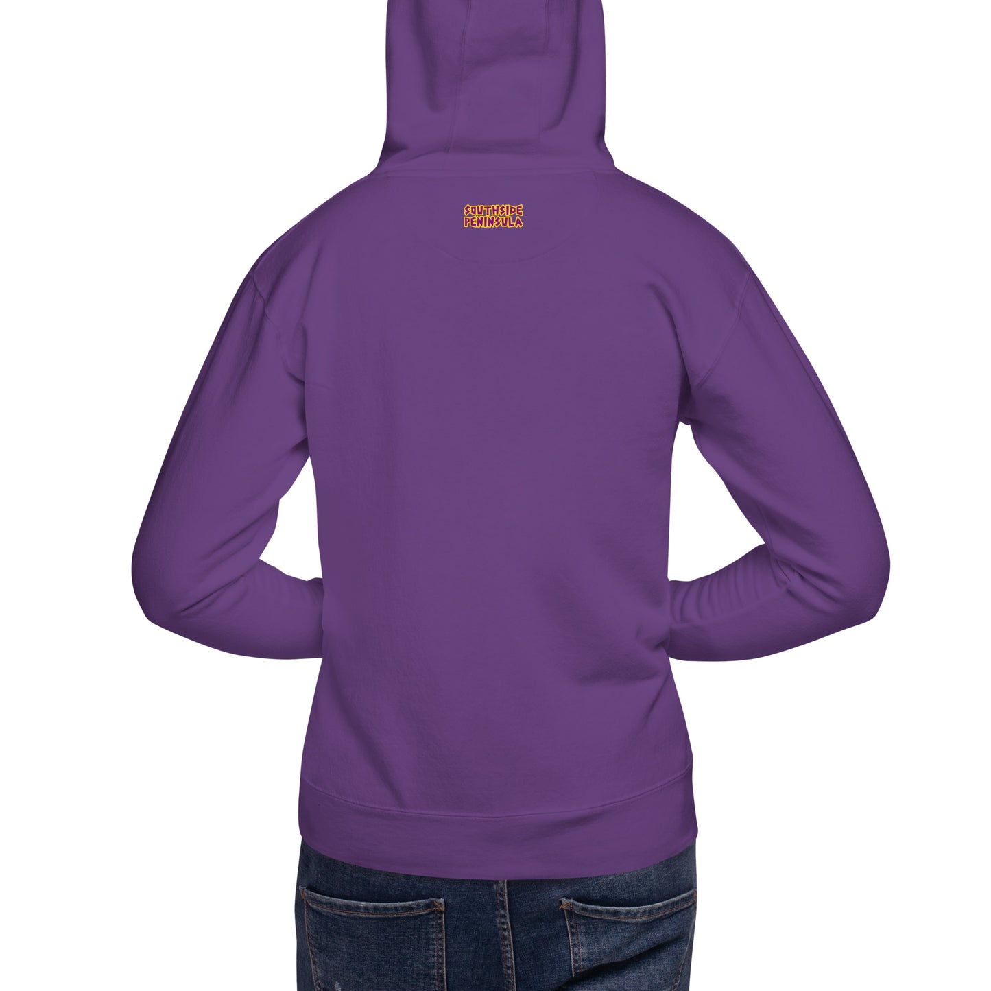 Tau Lambda x 5 Star Men's Premium Hoodie Purple/Purple/Gold DTG/Embroidered