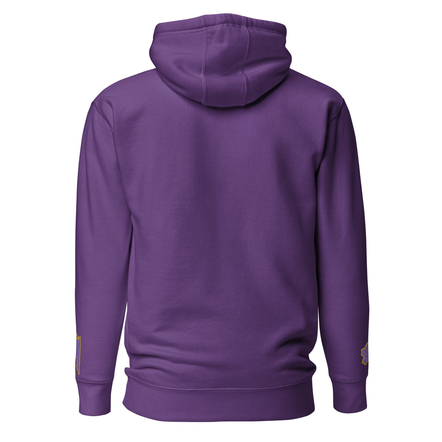 Tau Lambda x 5 Star Men's Premium Hoodie Purple/Purple/Gold DTG/Embroidered